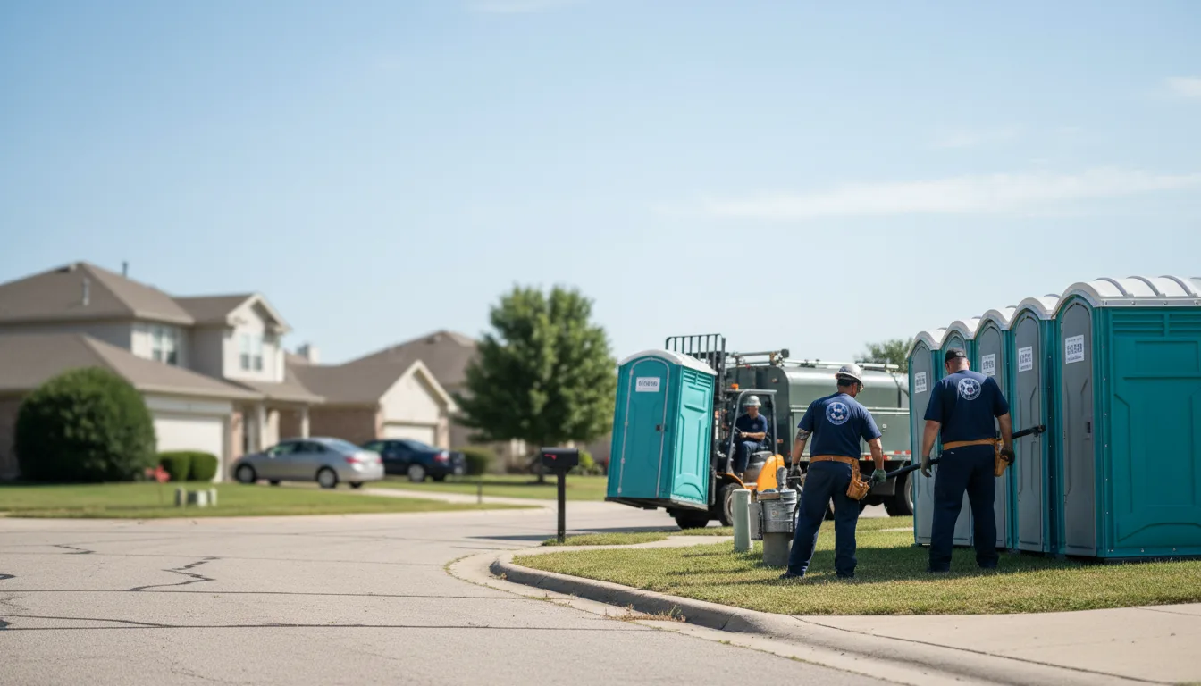 Porta Potty Rental in El Reno, OK near me